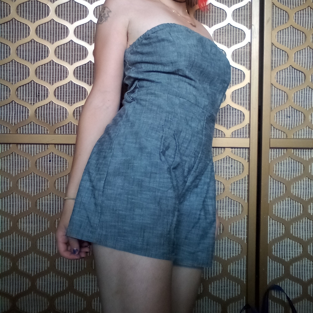 Grey Romper
